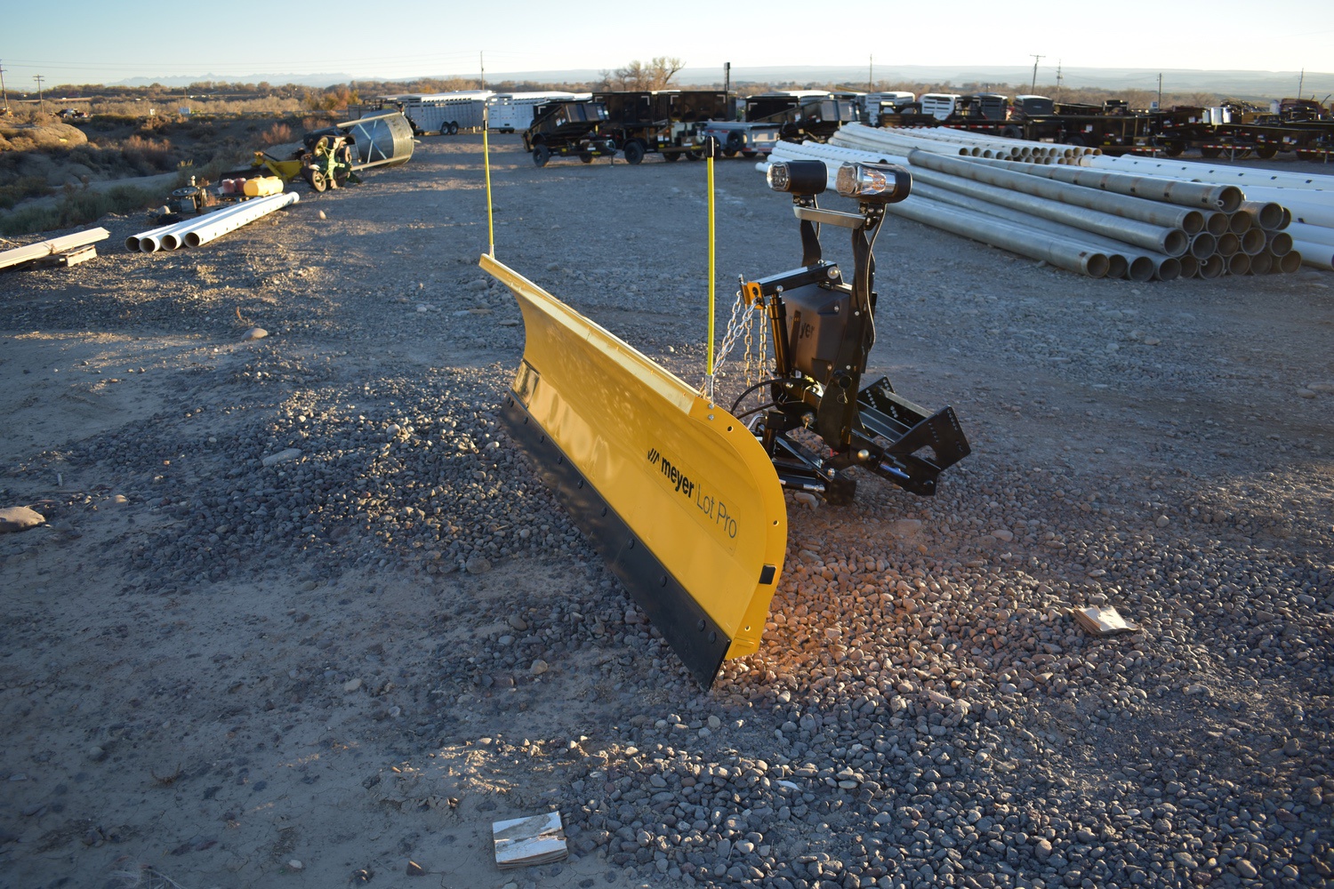 New 2024 Meyer 9ft Lot Pro Snow Plow Outdoor Power for sale at Varner Equipment in Delta CO - Photo 1